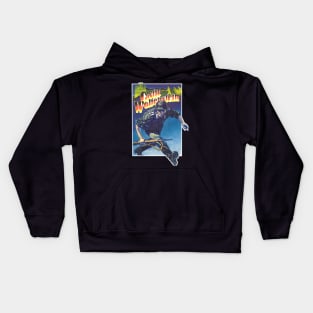 Retro Castle game Kids Hoodie